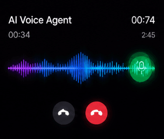 AI Voice Agent product preview