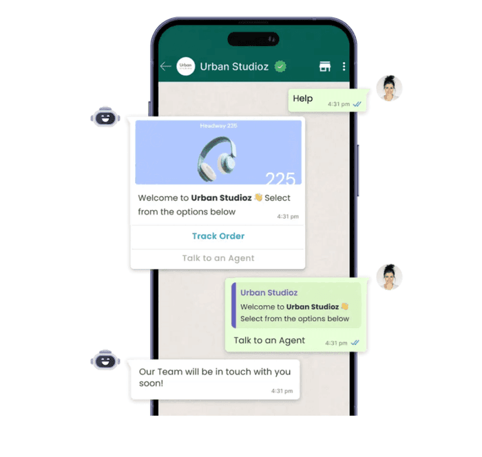 No-code chatbot builder preview No-code chatbot builder preview